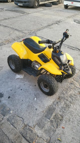 Quad Infantil Amarillo