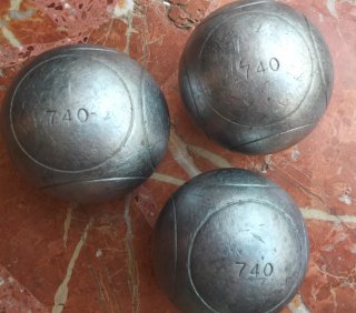 3 bolas de petanca profesional jb xjbx 76 740 730