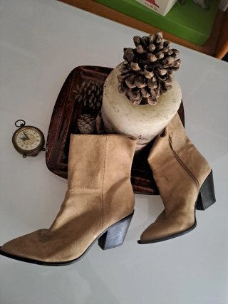 Botines cowboy Lefties Beige Talla 38
