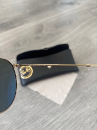 Gafas de sol Ray-Ban doradas y azules RB3447 Polar
