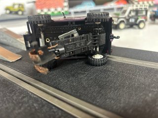 Land Rover Scalextric STS Morado