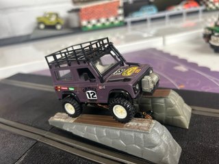 Land Rover Scalextric STS Morado