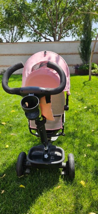 Triciclo evolutivo Kinderkraft rosa