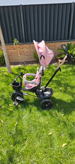 Triciclo evolutivo Kinderkraft rosa