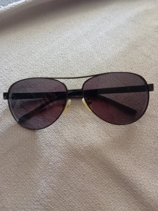 Gafas de sol aviador montura negra