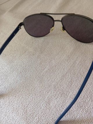 Gafas de sol aviador montura negra