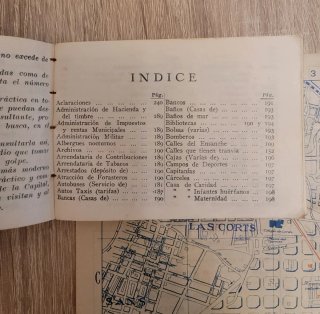 Antigua Guía de Barcelona 1930
