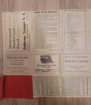 Antigua Guía de Barcelona 1930