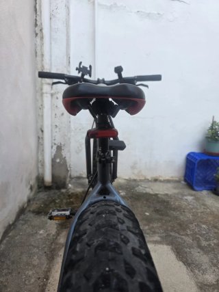 Bicicleta Moma Fat Bike Aro Rojo