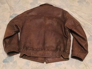 Chaqueta de cuero vintage