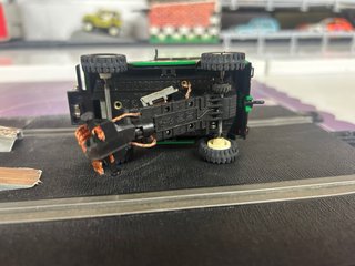 Scalextric Land Rover STS Verde Claro