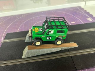 Scalextric Land Rover STS Verde Claro