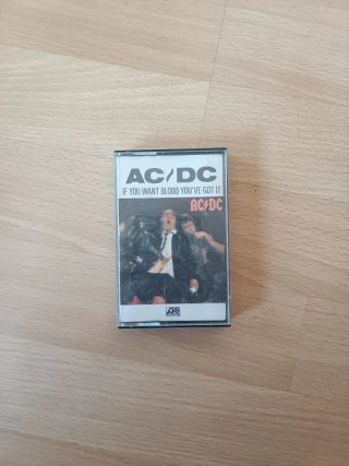 AC/DC - If You Want Blood You've Got It Cassette