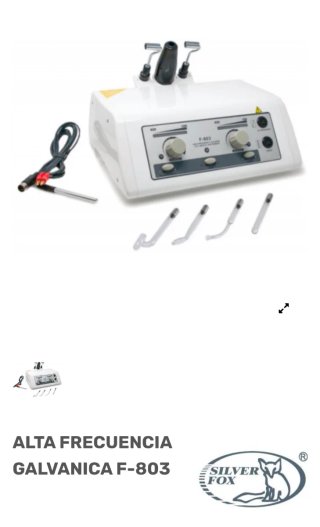 Alta Frecuencia y Galvánica F-803