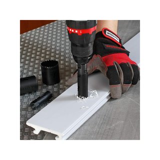 WORKPRO Kit 9 sierras agujero metal madera