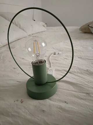 Lámparas de mesa verdes (Set de 2)