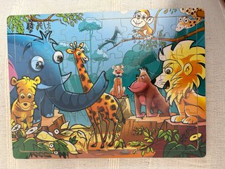 Puzzle animales selva