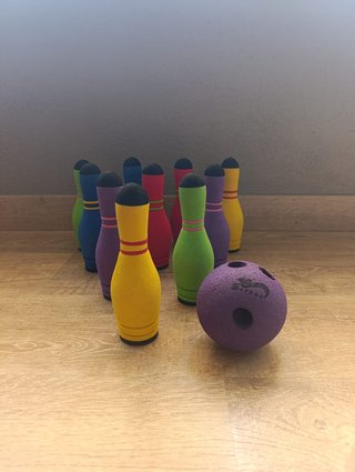 Juego de bolos para niños