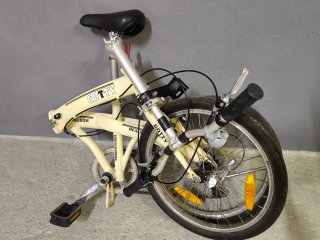 Bicicleta Plegable Gotty Freedom Crema