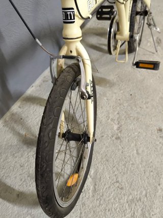 Bicicleta Plegable Gotty Freedom Crema
