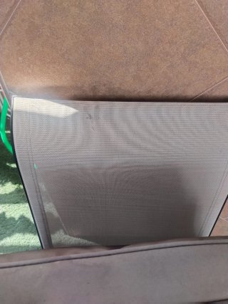 Mesa de jardín con 4 sillas