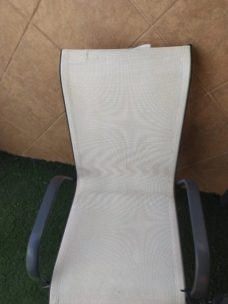 Mesa de jardín con 4 sillas