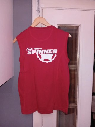 Camiseta sin mangas NATH hombre roja M