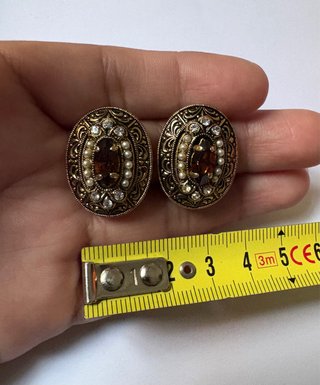 "Pendientes clip vintage Mulú