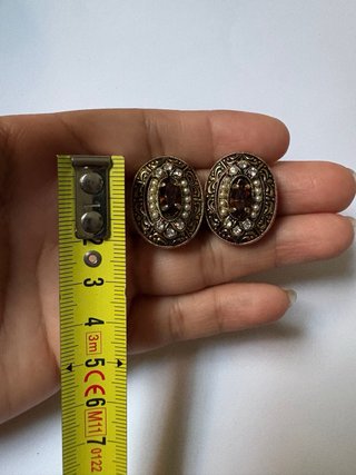 "Pendientes clip vintage Mulú
