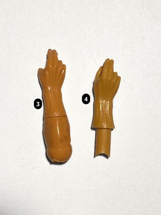 Piezas sueltas muñeco Madelman
