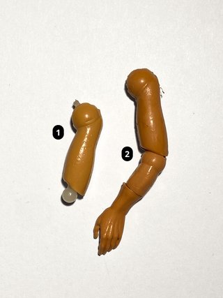 Piezas sueltas muñeco Madelman
