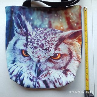 Bolsa Tote Tela Búho Mágico