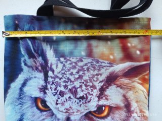 Bolsa Tote Tela Búho Mágico