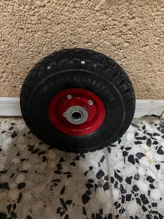 Rueda maciza carretilla