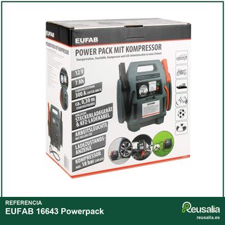 EUFAB 16643 Powerpack estación energía compresor