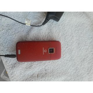 Teléfono Móvil Nokia E65 Rojo/Plata