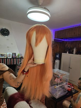 Pack 2 pelucas cosplay disfraz