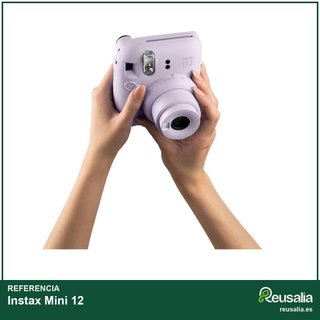 - Instax Mini 12 cámara instantánea con lente