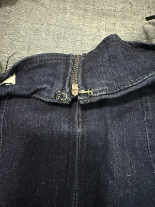 Vestido largo vaquero sin tirantes