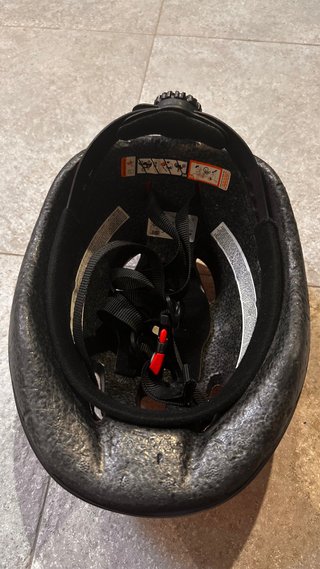 Casco Infantil Btwin Rojo