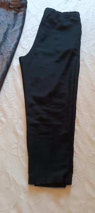 Pantalón Mango Negro Talla XL