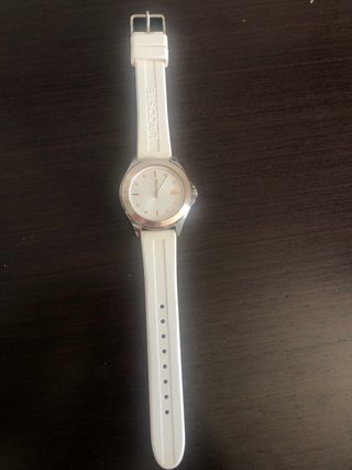 Reloj Lacoste Blanco y Plateado