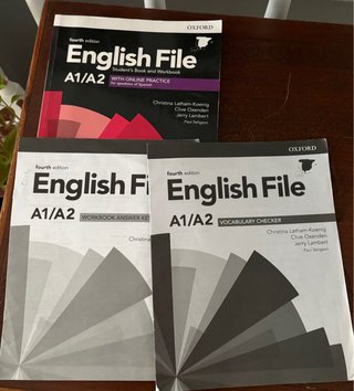 Libros English File Oxford A1/A2 (4ª Ed.)