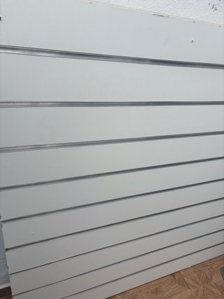 Panel de lamas blanco 2 unidades