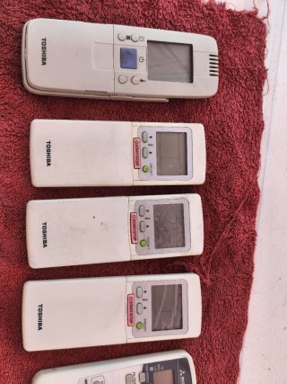 Mandos Toshiba y Mitsubishi Aire Acondicionado