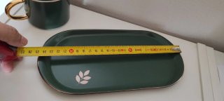 Set Tazza Stile Nordico Verde Oro
