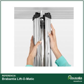 Brabantia Lift-O-Matic tendedero giratorio