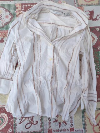 Lote 4 Camisas Zara Basic y Torero Talla XS