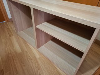 Mueble TV madera claro