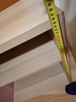 Mueble TV madera claro